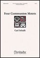 Four Communion Motets SATB choral sheet music cover